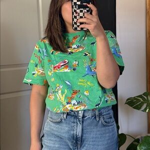 Polo Ralph Lauren Bear Cotton Jersey T-Shirt. Size XL boys/ Womens S